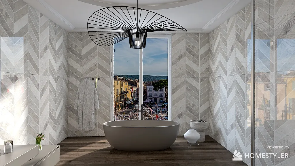 Bathroom 3d design renderings