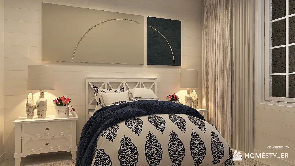 Bedroom 3d design renderings