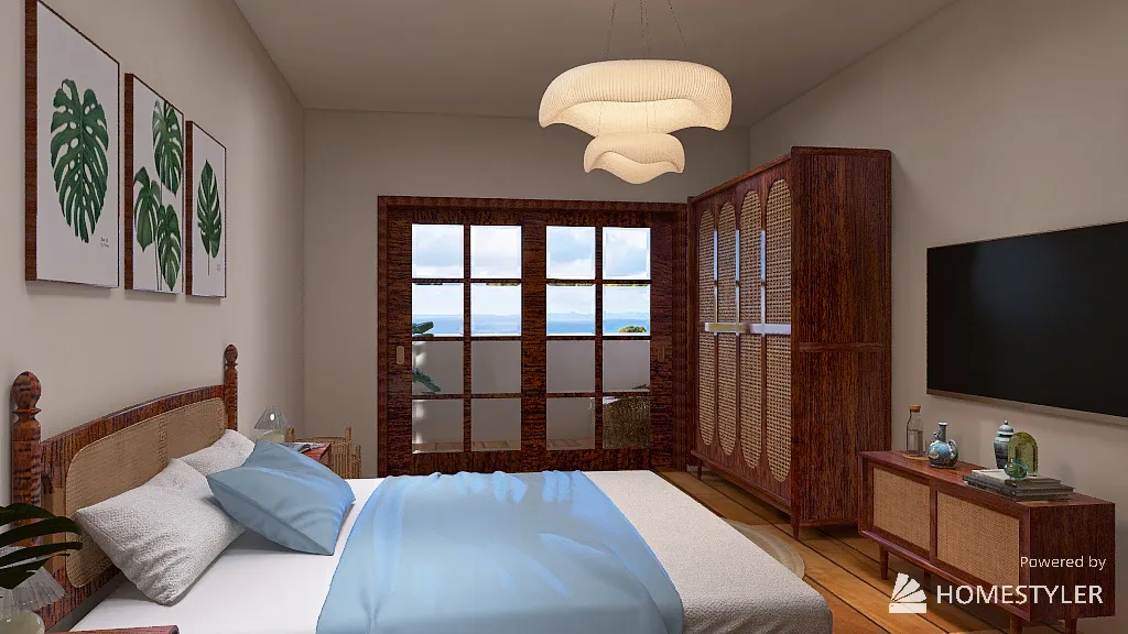 Bedroom 3d design renderings