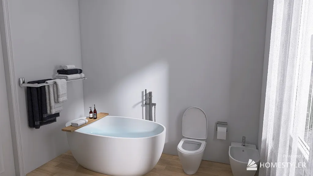 SecondBathroom 3d design renderings