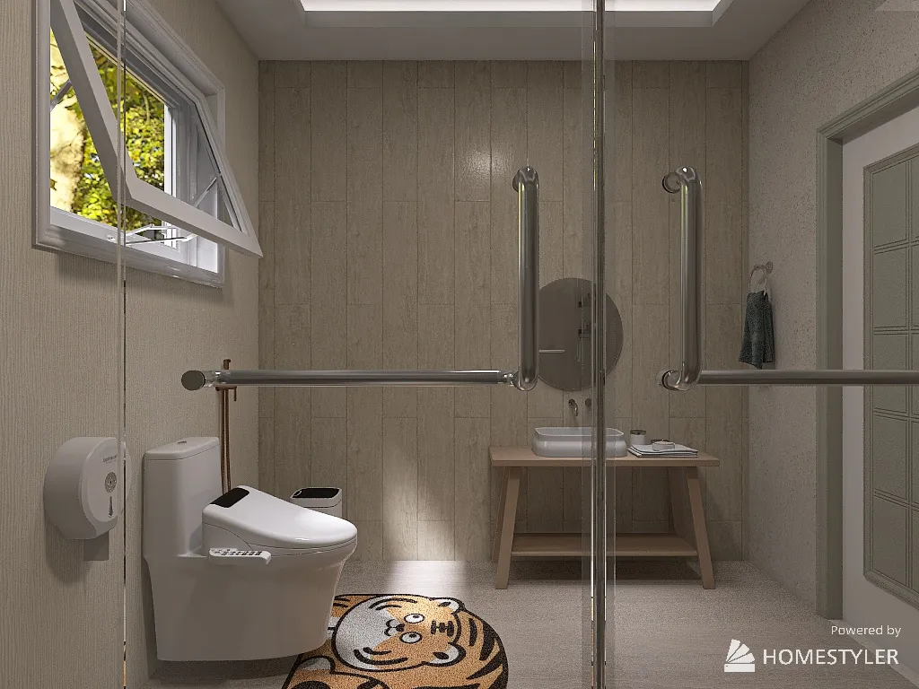 Bathroom 3d design renderings