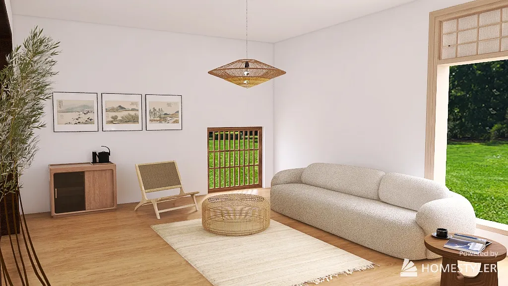 LivingDiningRoom 3d design renderings