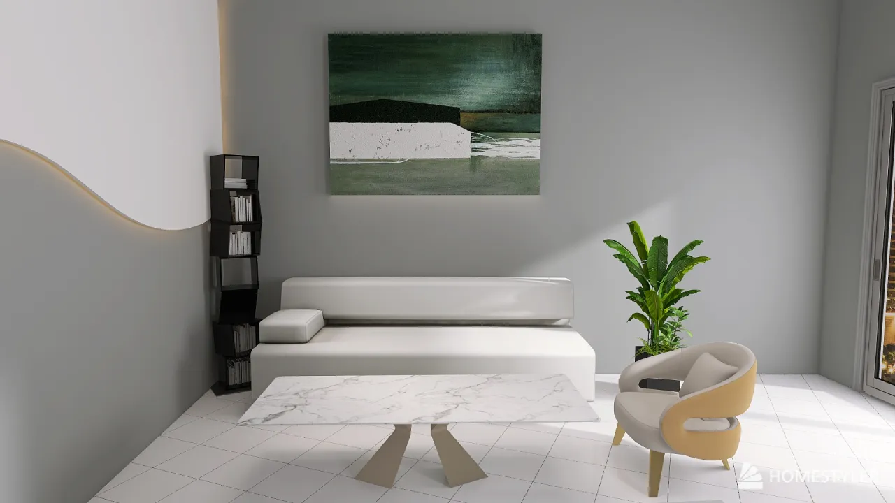 Lounge 3d design renderings