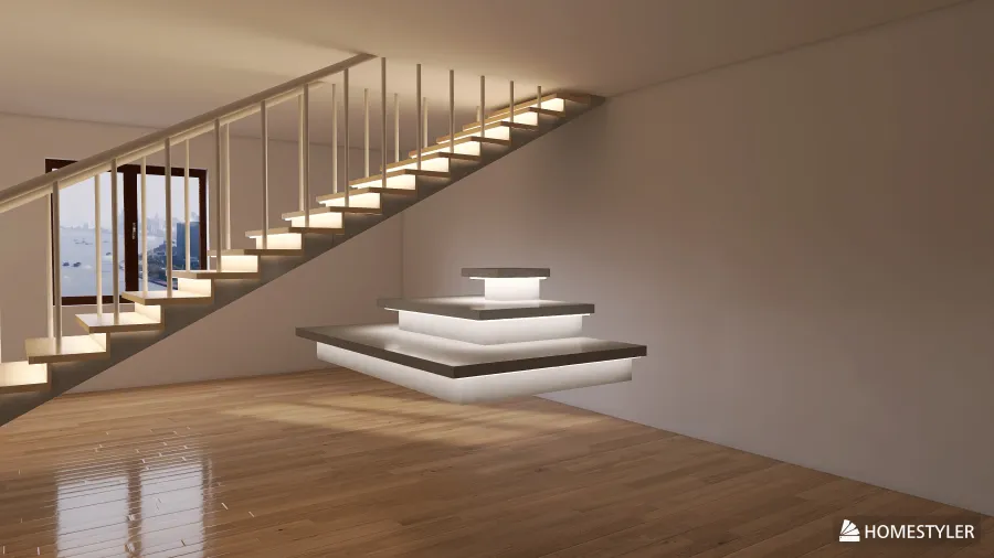 楼梯 3d design renderings