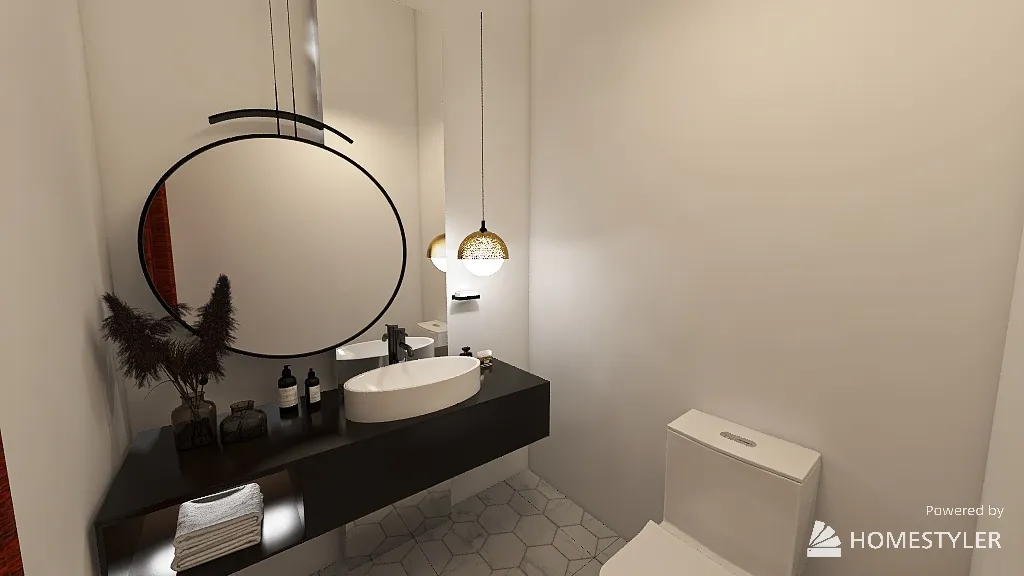 SecondBathroom 3d design renderings