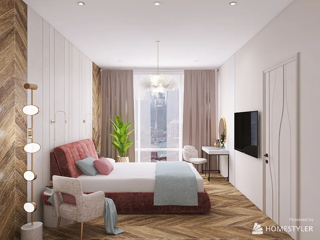 Bedroom 3d design renderings