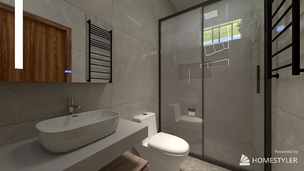 Bathroom 3d design renderings