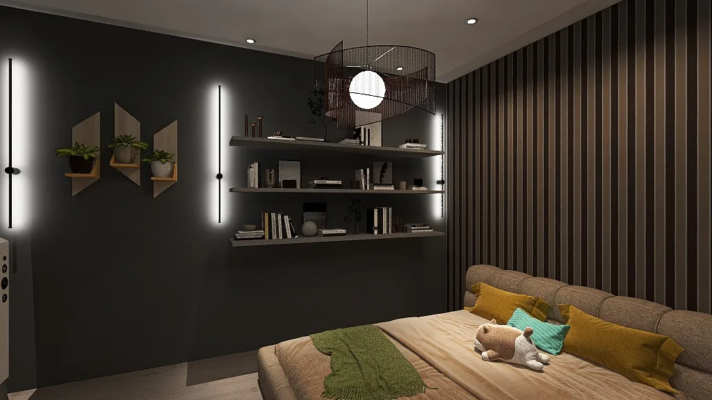 Bedroom 3d design renderings