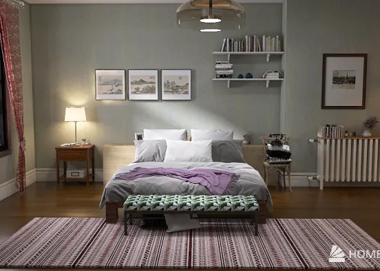 Carrie Bradshaw apartment (first season) Design Rendering