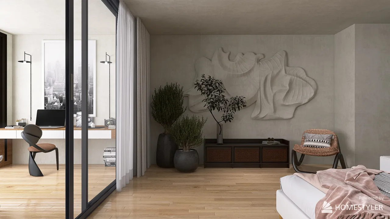 Bedroom 3d design renderings