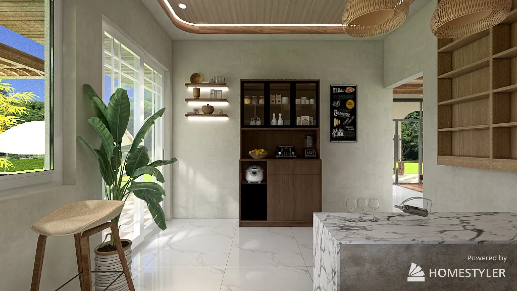 Kitchen 3d design renderings