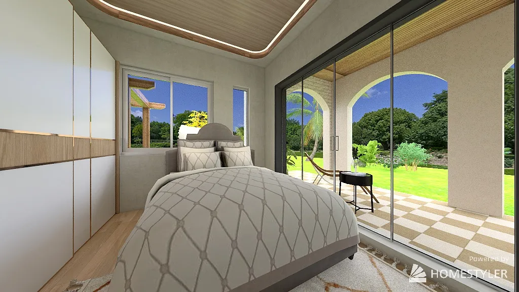 Bedroom 3d design renderings