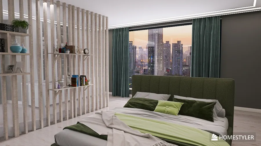 Двухместные аппартаменты Люкс 3d design renderings