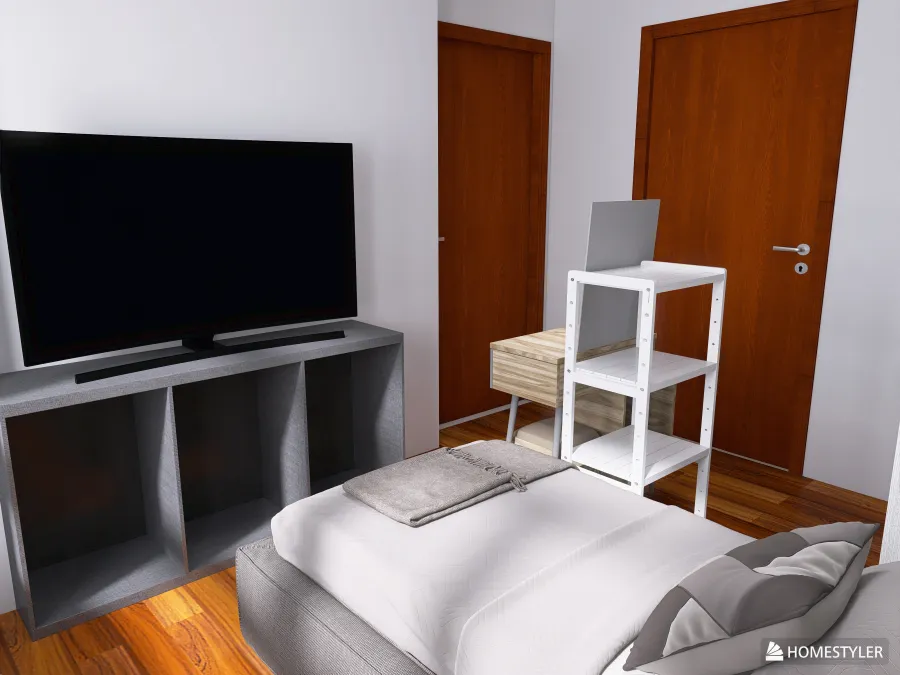 MAIN BEDROOM 3d design renderings