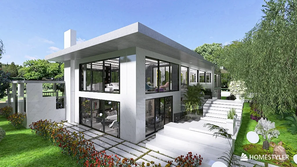 villa relax 3d design renderings