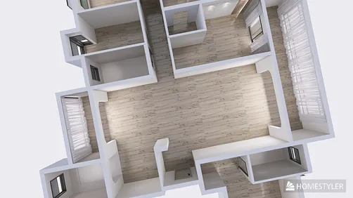 Empty-Modern Harmony Home