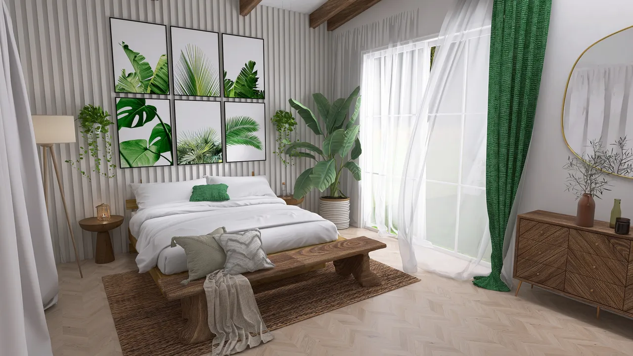 Bedroom 3d design renderings