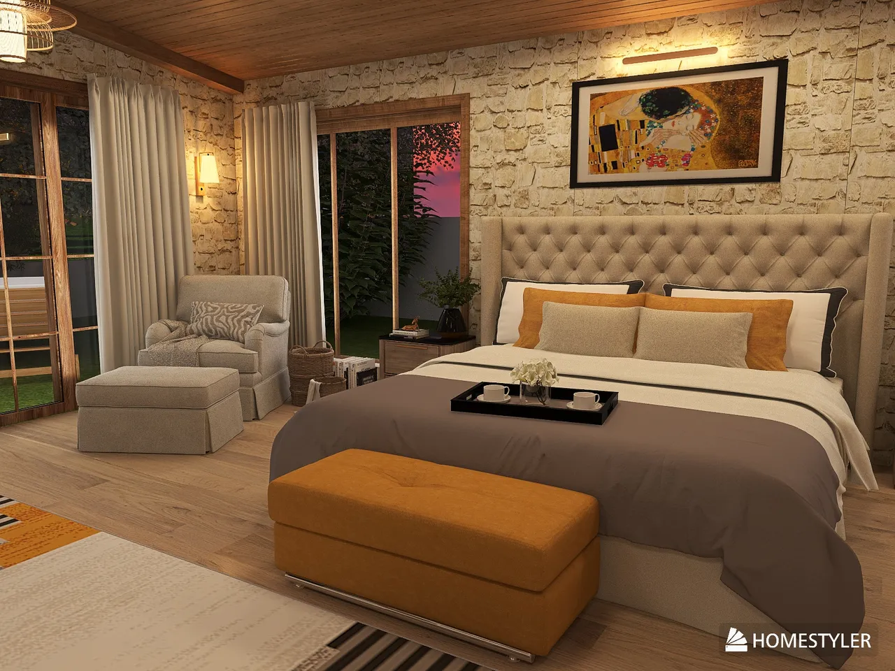 MasterBedroom 3d design renderings