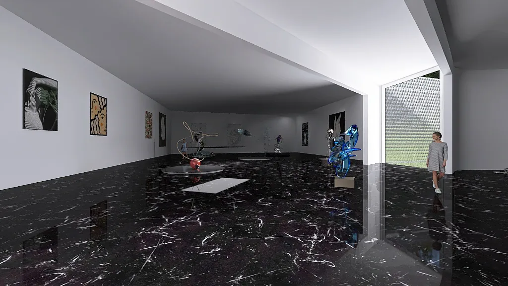 Hallway 3d design renderings