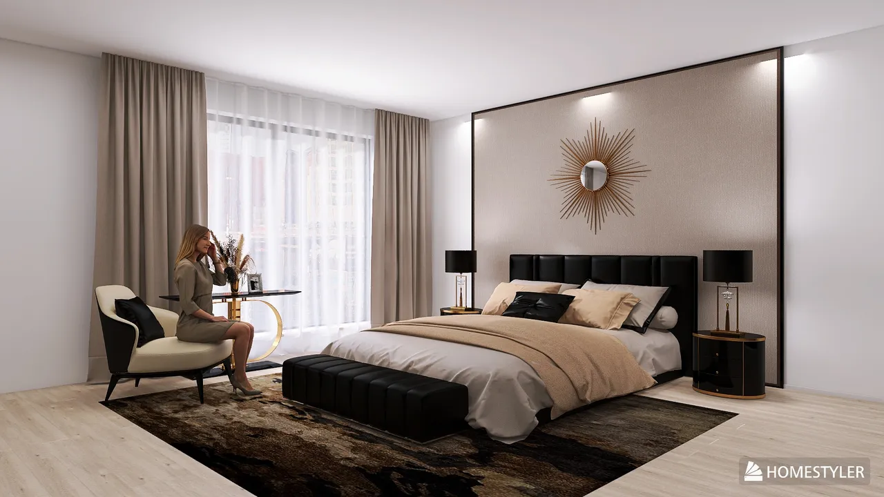 FRESH RETREAT BEDROOM 3d design renderings