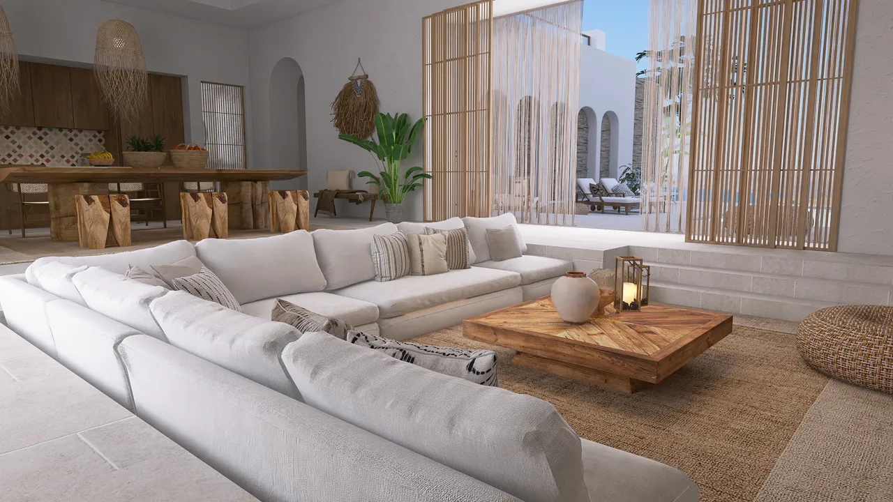 Casa bohemia 3d design renderings