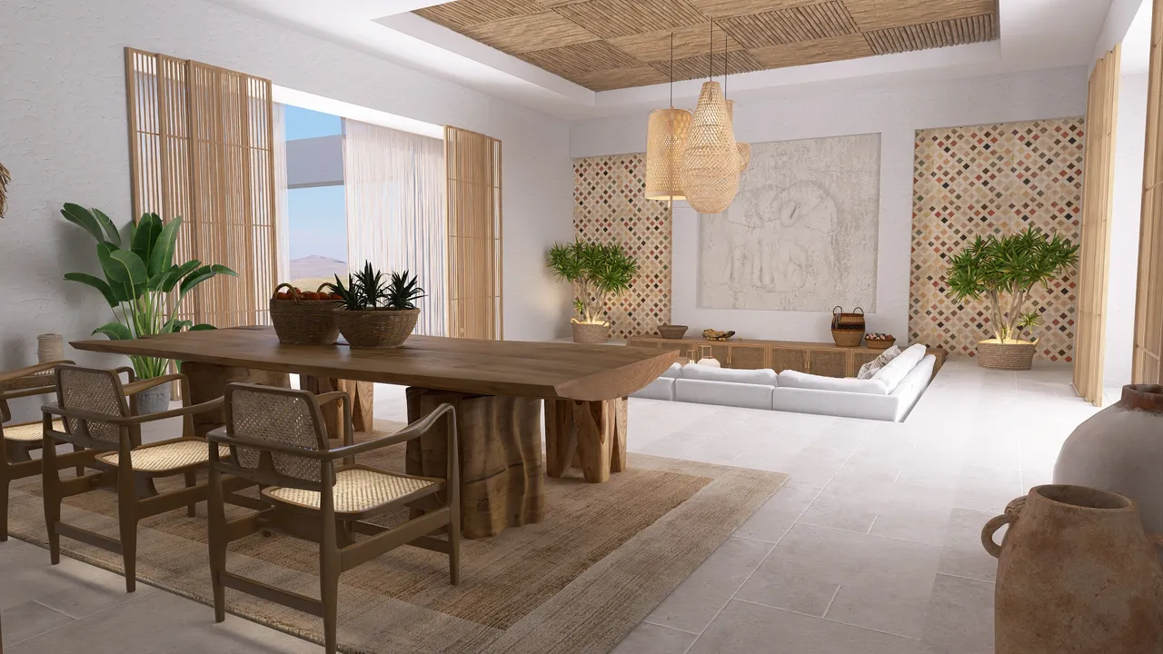 Casa bohemia 3d design renderings