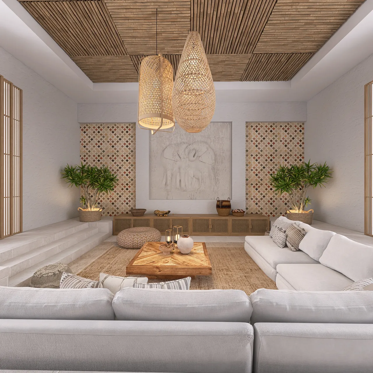 Casa bohemia 3d design renderings