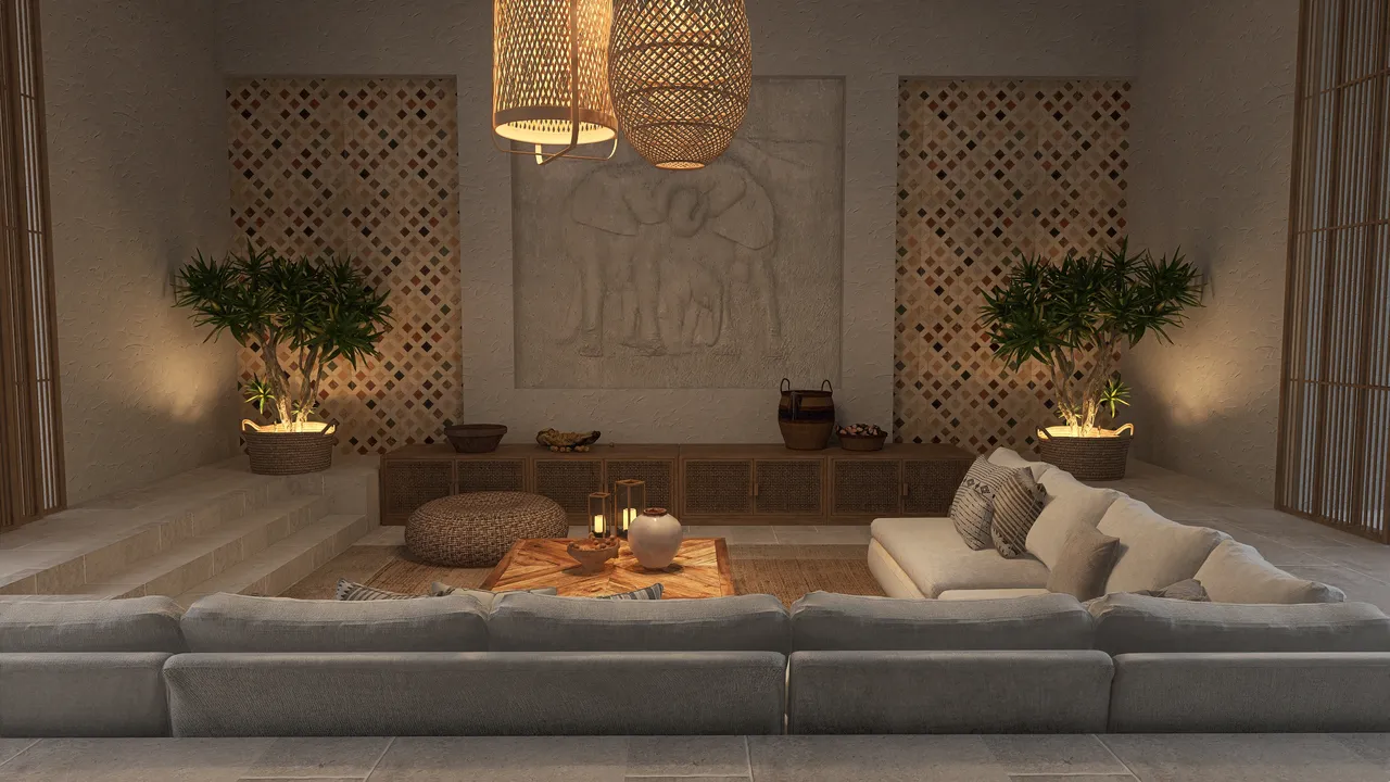 Casa bohemia 3d design renderings