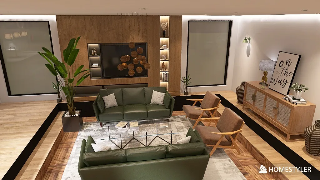 LivingRoom 3d design renderings