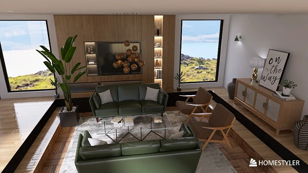 LivingRoom 3d design renderings