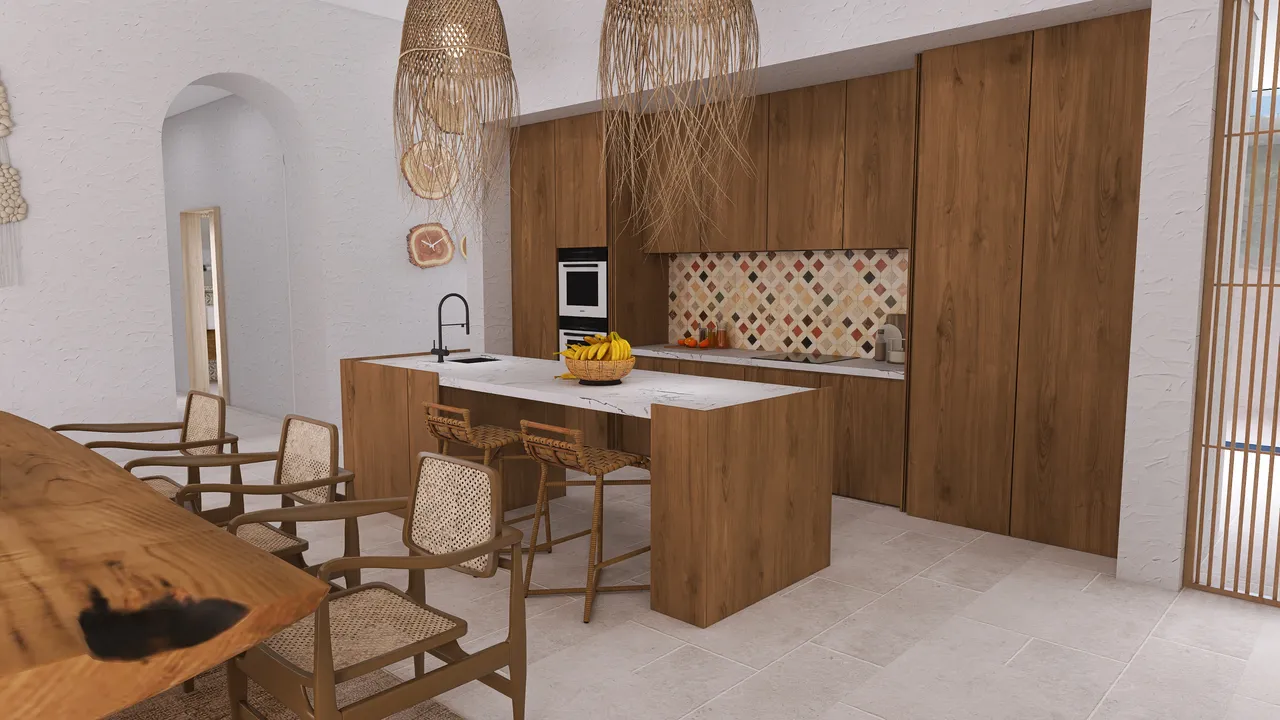 Casa bohemia 3d design renderings