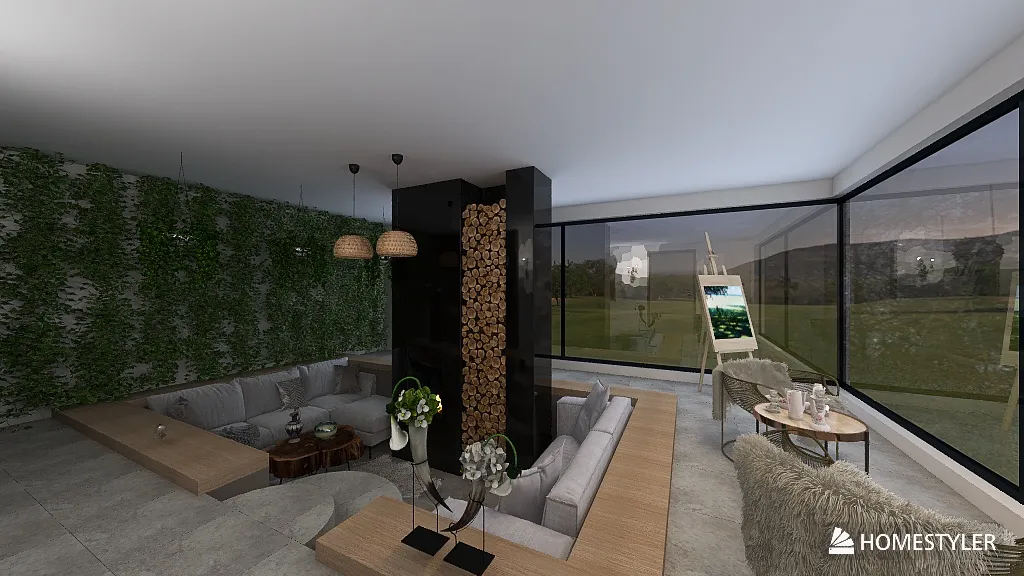 LivingRoom 3d design renderings