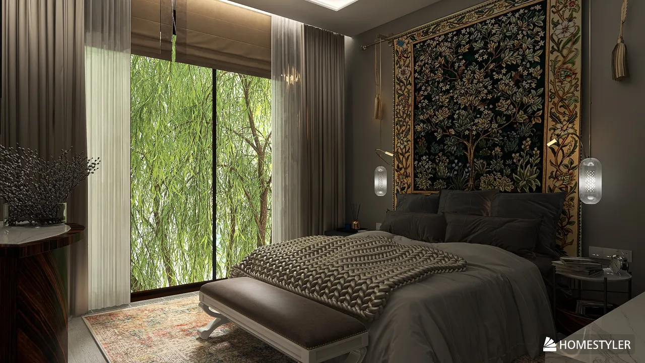 MasterBedroom 3d design renderings