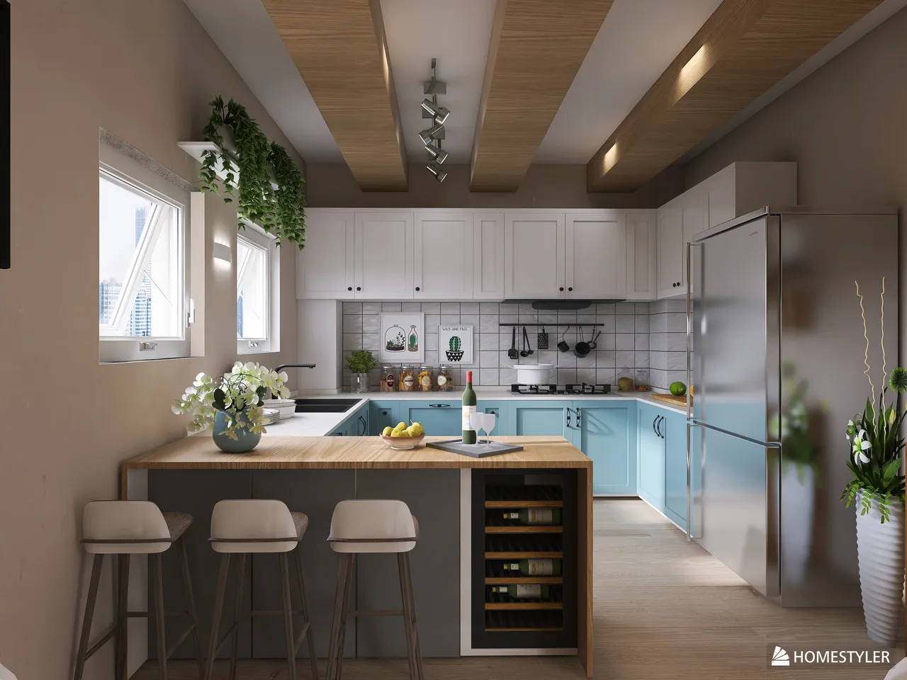 Kitchen 3d design renderings