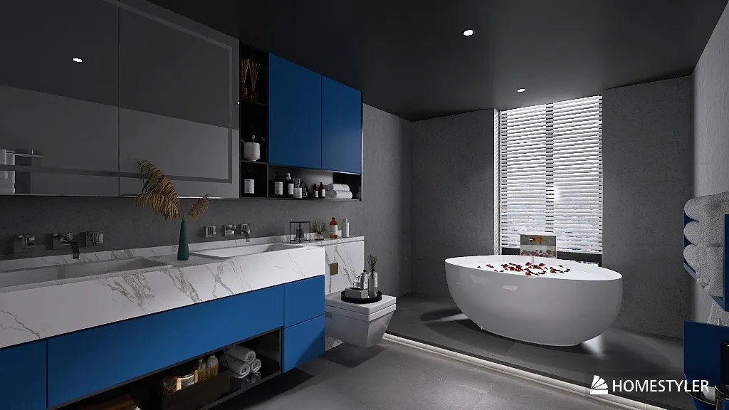 Bathroom 3d design renderings