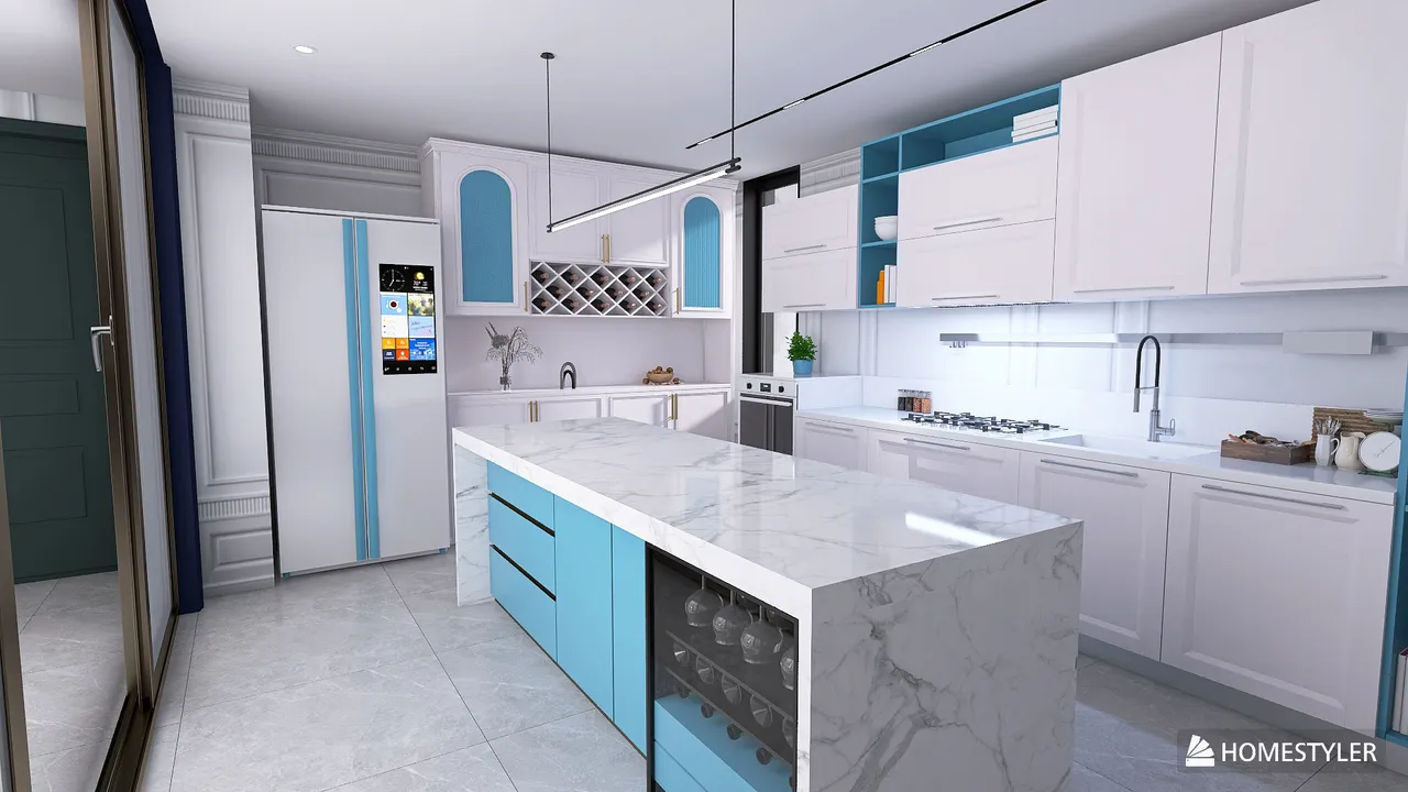 Kitchen 3d design renderings