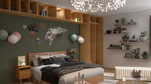 Simple neutral bedroom 