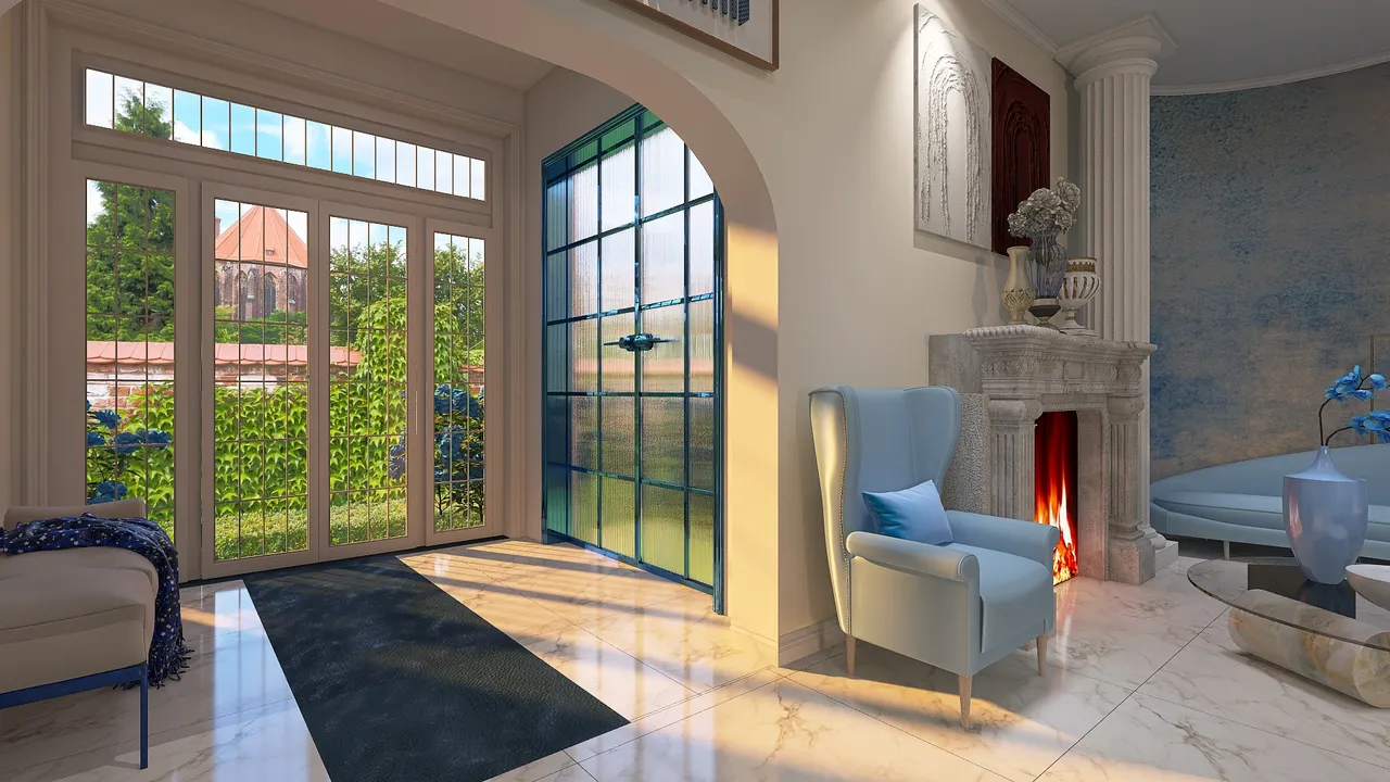 LivingDiningRoom 3d design renderings