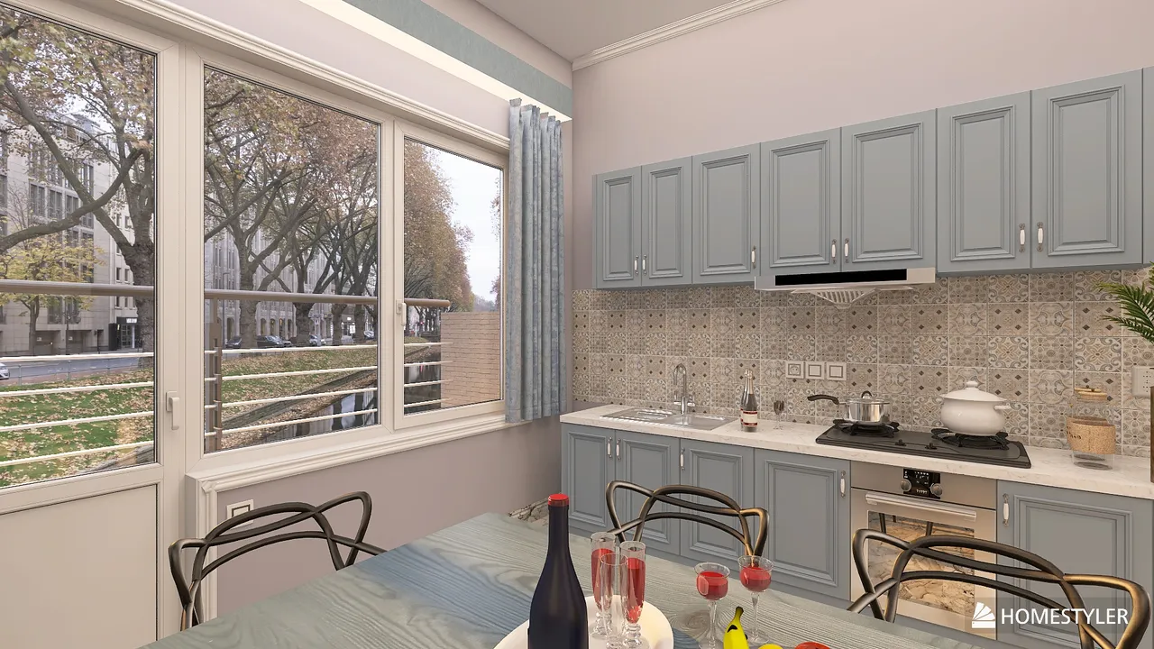 Kitchen 3d design renderings