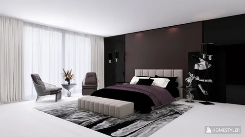 BEDROOM INTERIOR Glamorous Charm