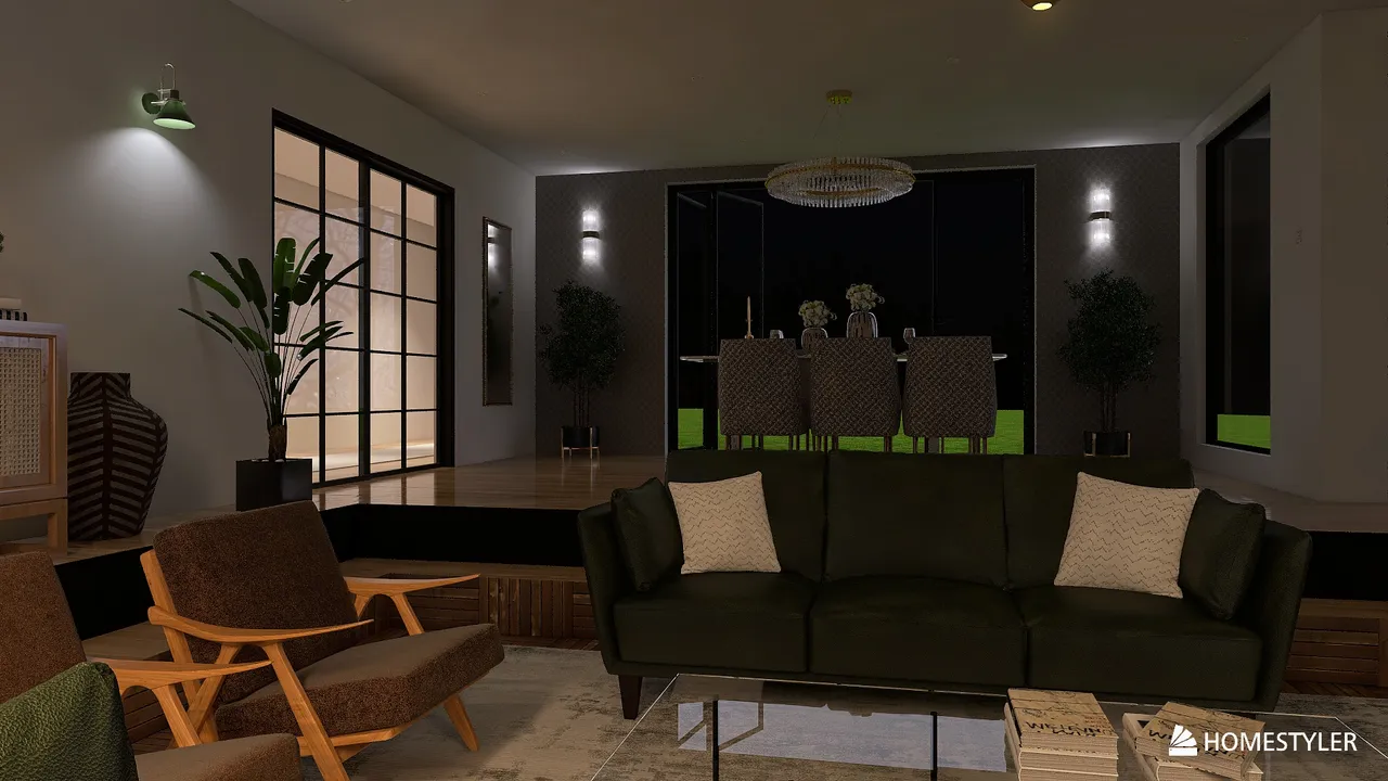 LivingRoom 3d design renderings