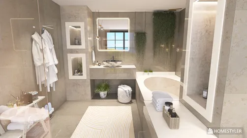 Wed-dry bathroom