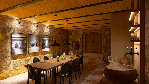 Old winery house