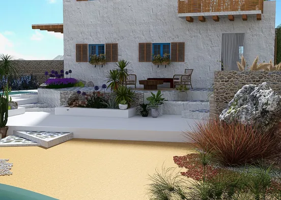 # Limnos (Utopie de vacances) Визуализация дизайна