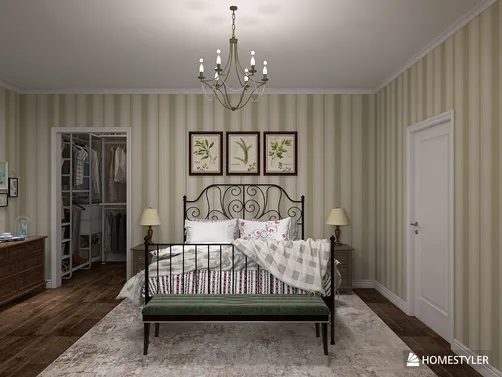 Vintage bedroom