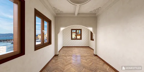 vintage empty room