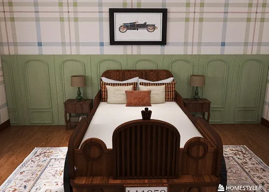 # Vintage Childrens room Визуализация дизайна
