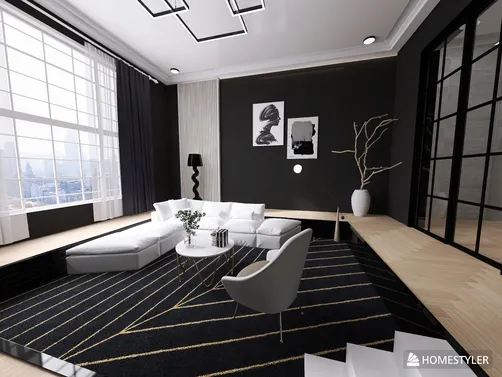 Modern Style Living Room