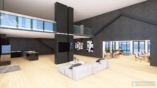 Modern Ocean Home (Self-Made)