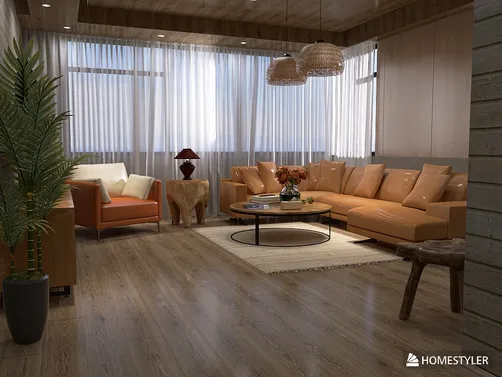 Warm Timber Space